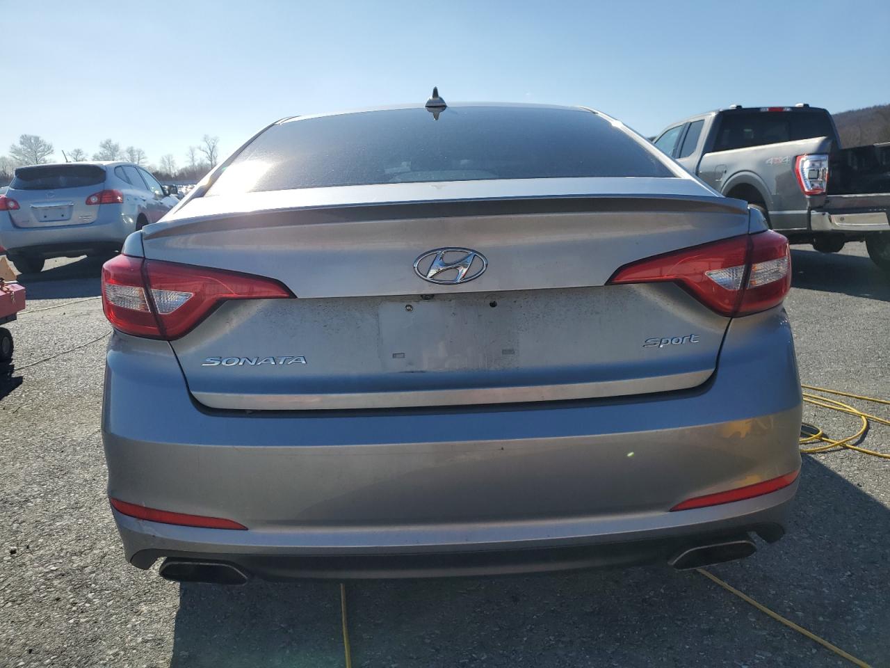 2017 Hyundai Sonata VIN 5NPE34AF7HH569725 Copart auction photo, front end damage thumbnail 6