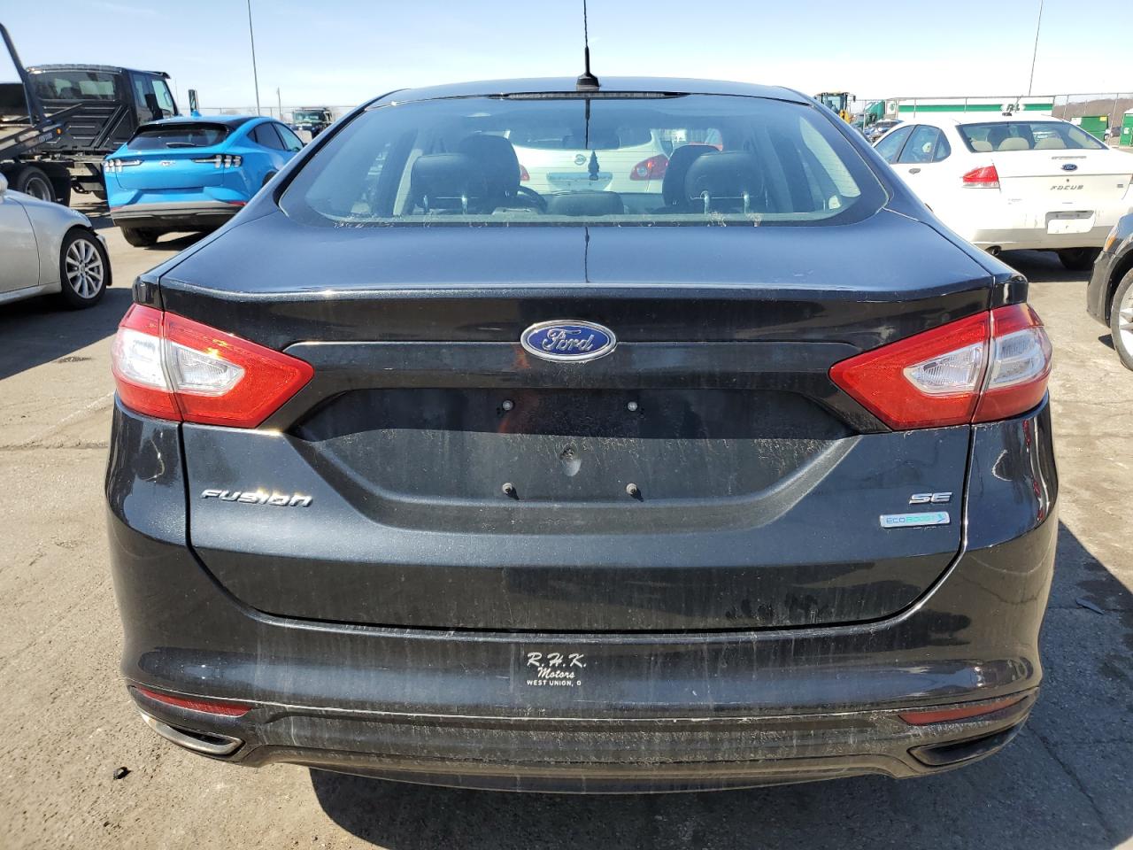 2013 Ford Fusion VIN 3FA6P0H9XDR297945 Copart auction photo, front end / minor dent/scratches damage thumbnail 6