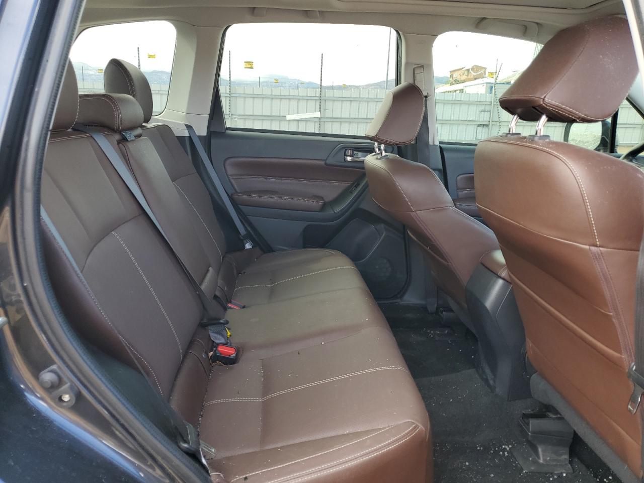 2018 Subaru Forester VIN JF2SJAWC0JH505070 Copart auction photo, side / front end damage thumbnail 11