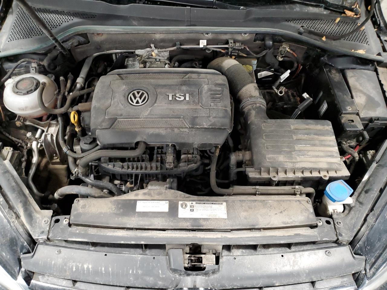 2019 Volkswagen Golf VIN 3VW217AU7KM505546 Copart auction photo, front end / side damage thumbnail 11
