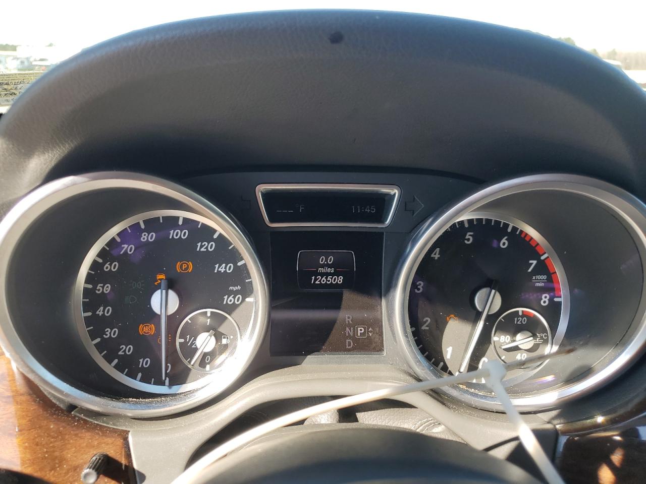 2013 Mercedes-Benz M-klasse VIN 4JGDA5HB7DA200290 Copart auction photo, front end damage thumbnail 9