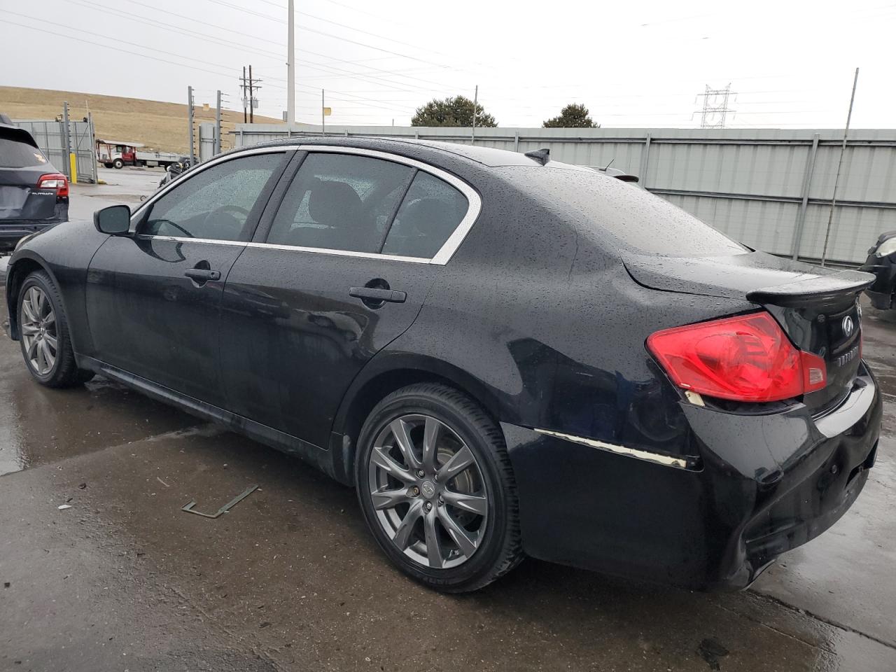 2012 Infiniti G VIN JN1CV6AR5CM672229 Copart auction photo, rear end / hail damage thumbnail 2