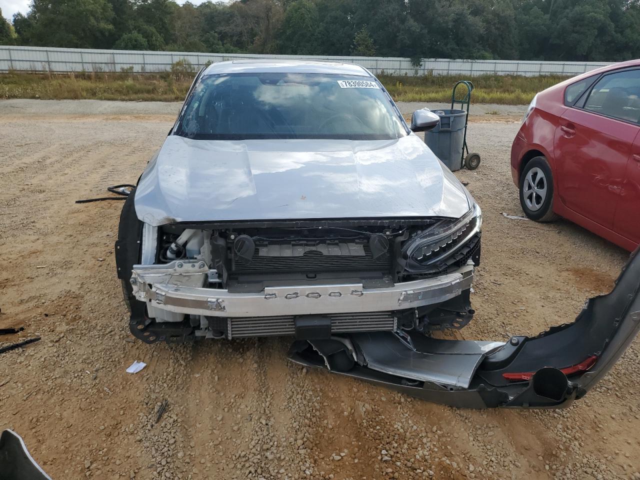 2021 Honda Accord VIN 1HGCV2F90MA025921 Copart auction photo, all over damage thumbnail 5