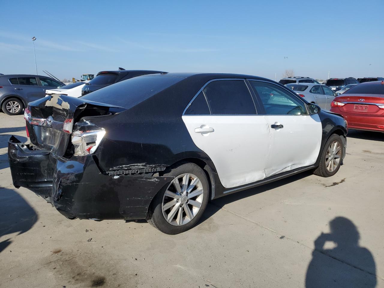 2013 Toyota Camry VIN 4T4BF1FK5DR300574 Copart auction photo, all over damage thumbnail 3