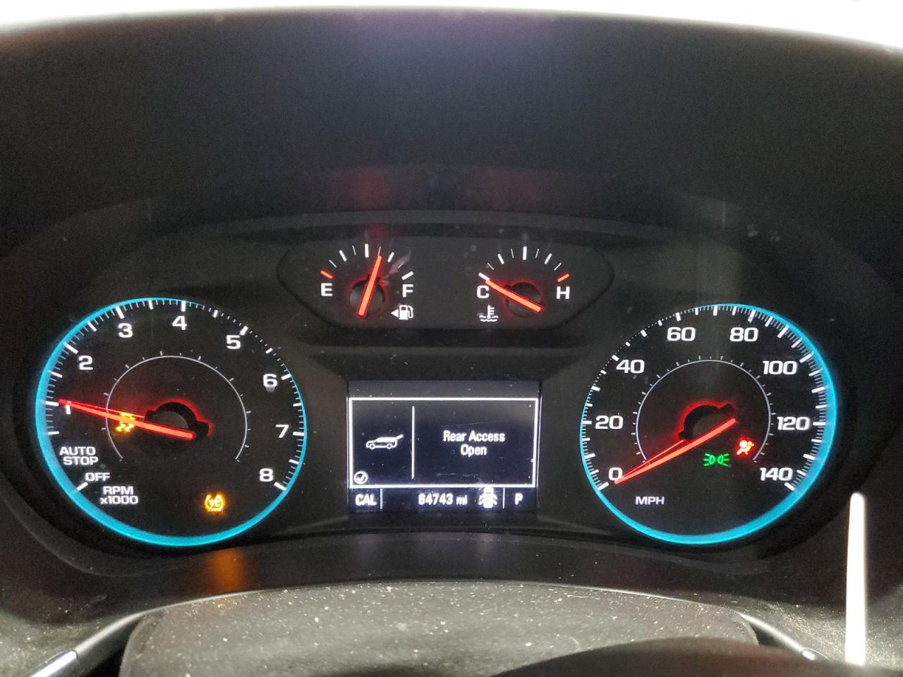 2018 Chevrolet Equinox VIN 3GNAXREV9JL347170 Copart auction photo, front end damage thumbnail 9