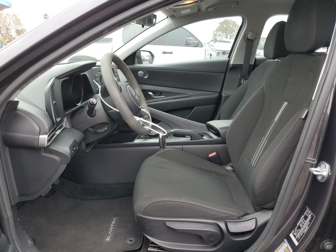 2022 Hyundai Elantra VIN 5NPLM4AGXNH070958 Copart auction photo, rear end / front end damage thumbnail 7