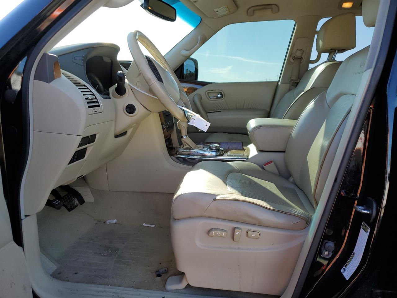 2014 Infiniti QX80 VIN JN8AZ2NC3E9351792 Copart auction photo, partial repair damage thumbnail 7