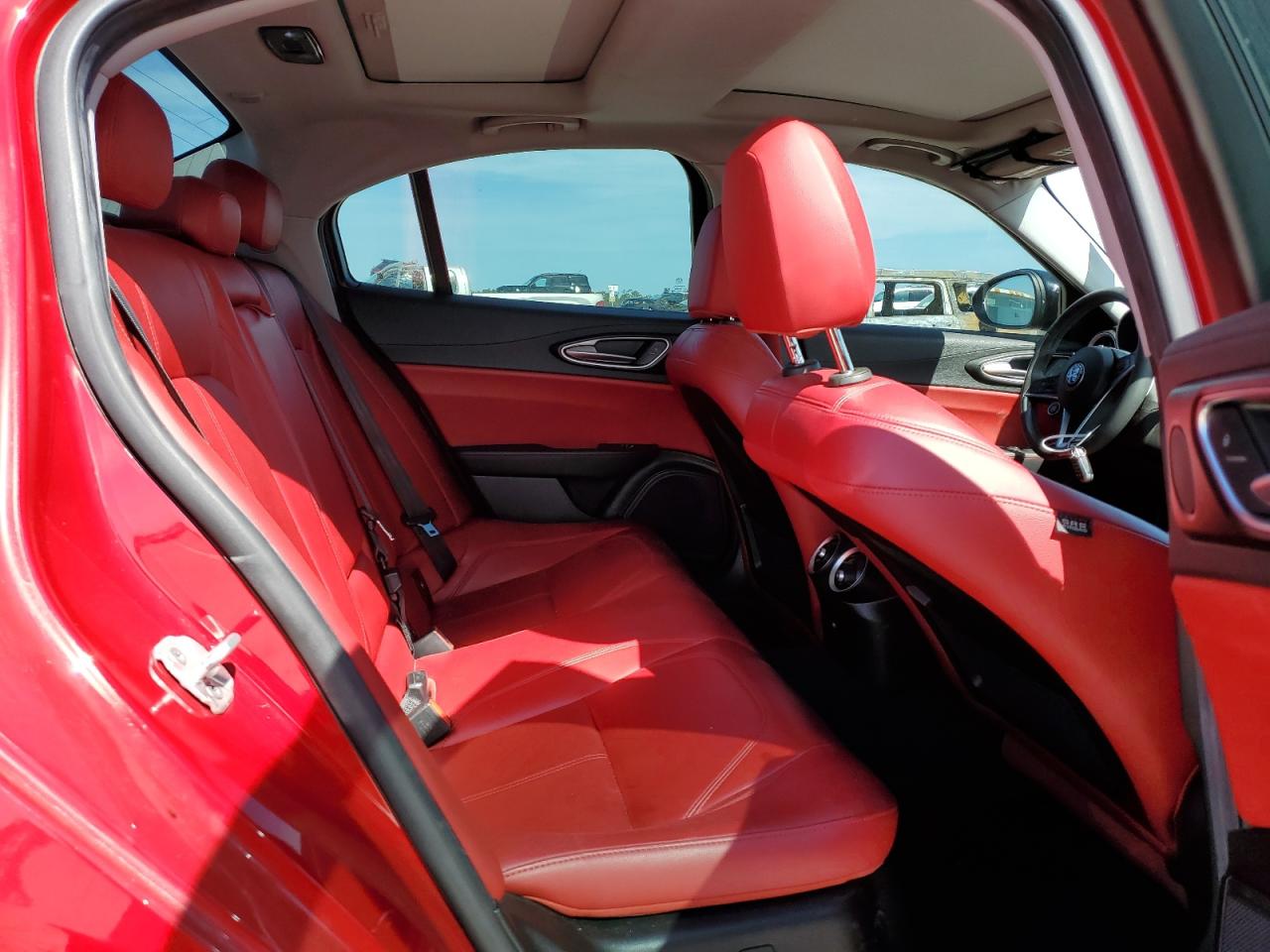 2017 Alfa Romeo Giulia VIN ZARFAEBN5H7536786 Copart auction photo, rear end damage thumbnail 10