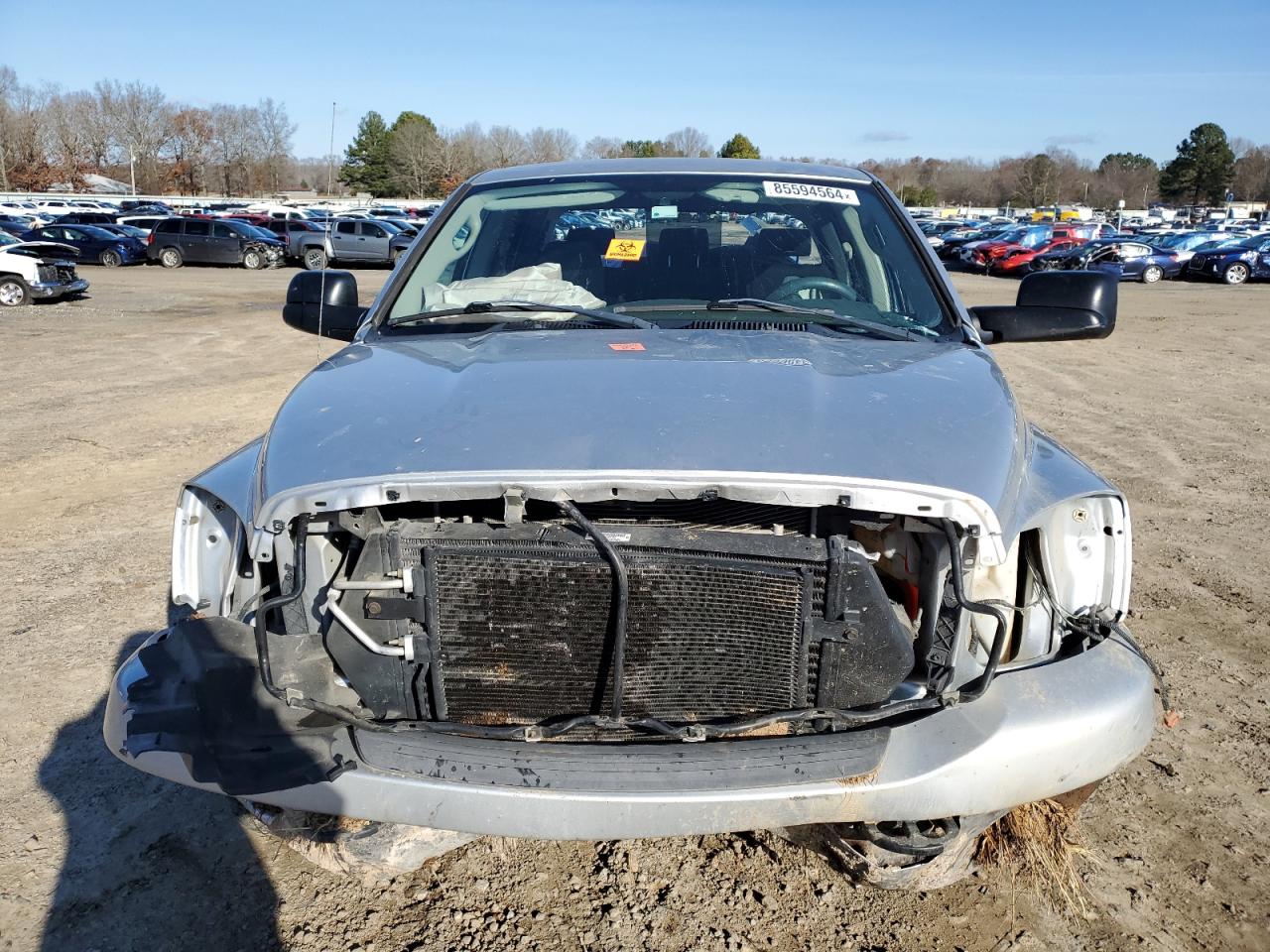 2008 Dodge RAM VIN 3D7KR29A08G132274 Copart auction photo, all over damage thumbnail 5