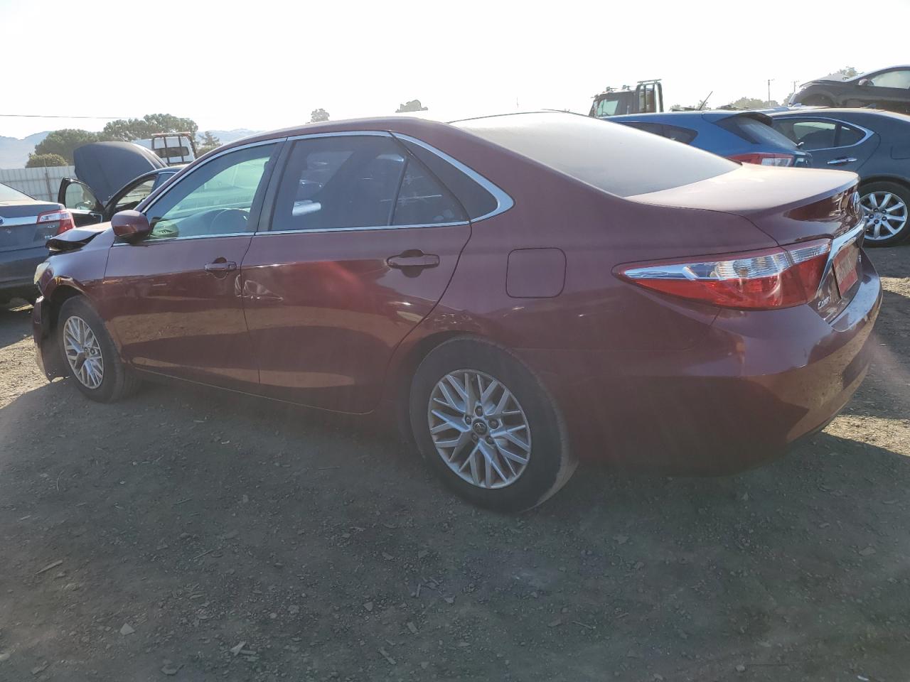 2016 Toyota Camry VIN 4T1BF1FK1GU601597 Copart auction photo, front end damage thumbnail 2