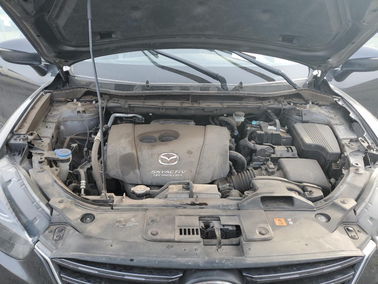 2016 Mazda CX-5 VIN JM3KE4DY0G0876540 Copart auction photo, all over damage thumbnail 13
