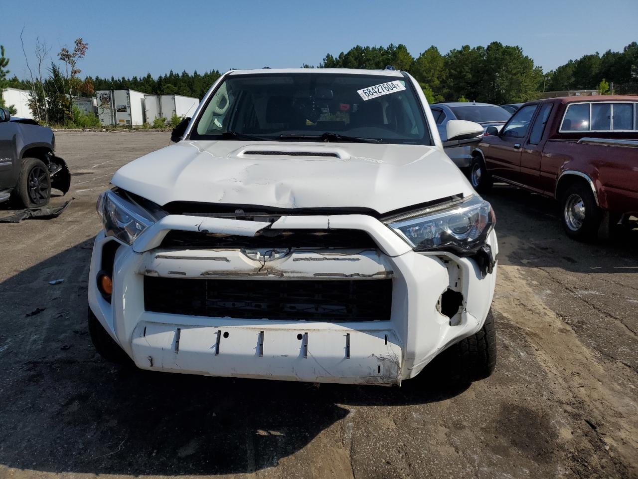 2019 Toyota 4Runner VIN JTEBU5JR8K5648873 Copart auction photo, all over damage thumbnail 5
