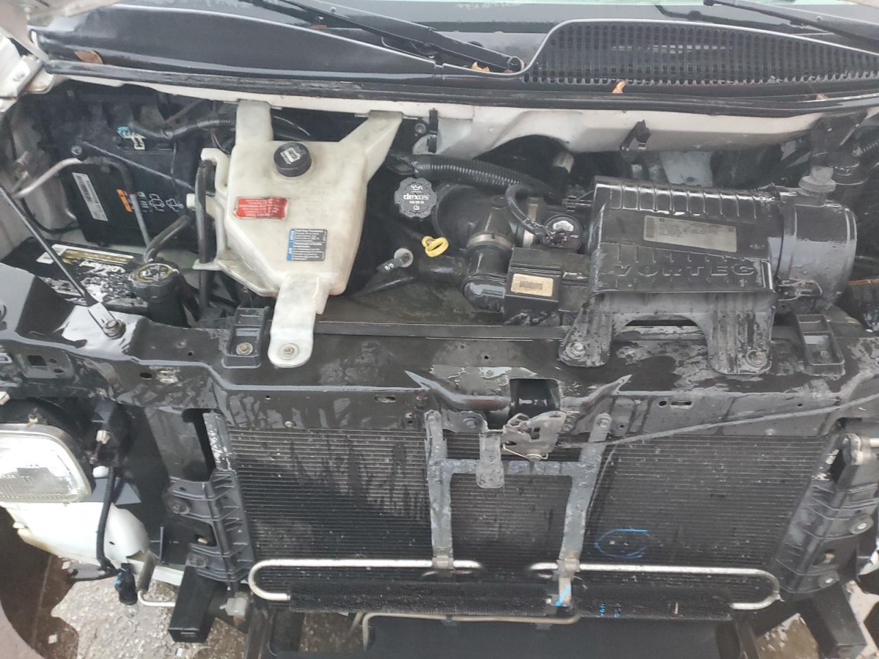 2014 Chevrolet Express VIN 1GCWGFCA7E1101406 Copart auction photo, front end damage thumbnail 12