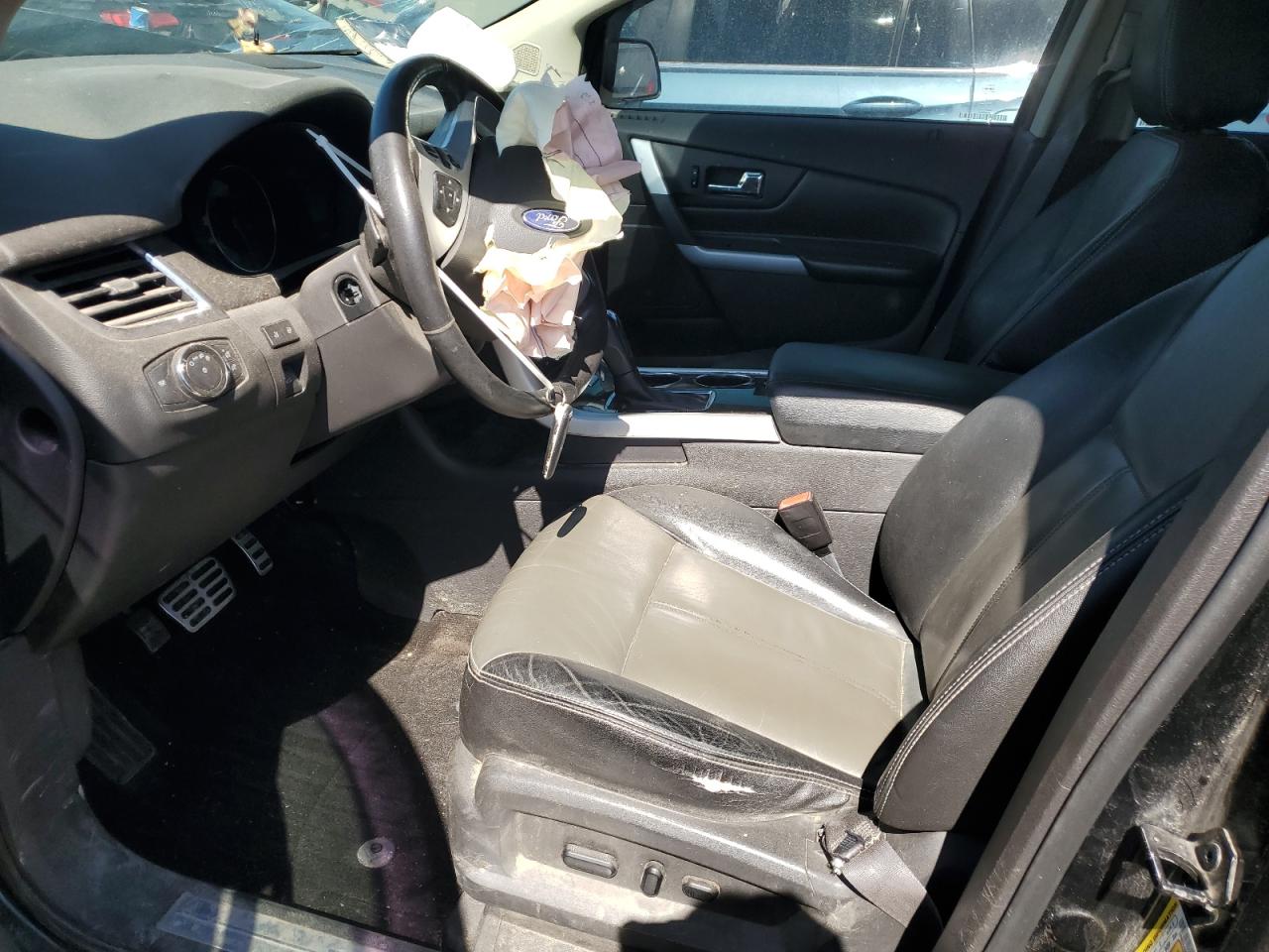 2014 Ford Edge VIN 2FMDK4AK2EBA62228 Copart auction photo, frame damage damage thumbnail 7
