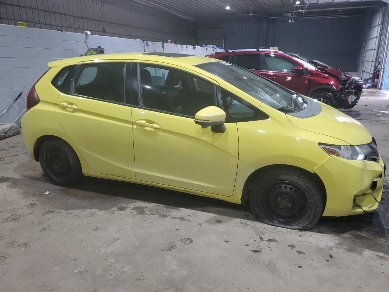 2015 Honda Fit VIN 3HGGK5H89FM778269 Copart auction photo, front end damage thumbnail 4