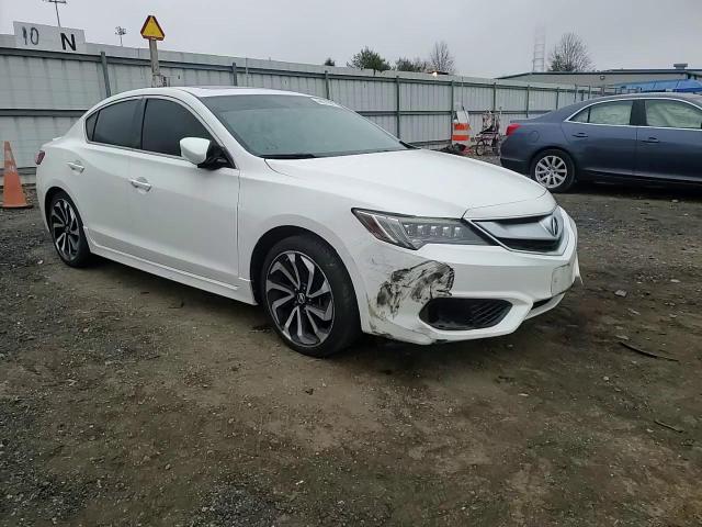 2018 Acura ILX VIN 19UDE2F45JA003417 Copart auction photo, front end / undercarriage damage thumbnail 11