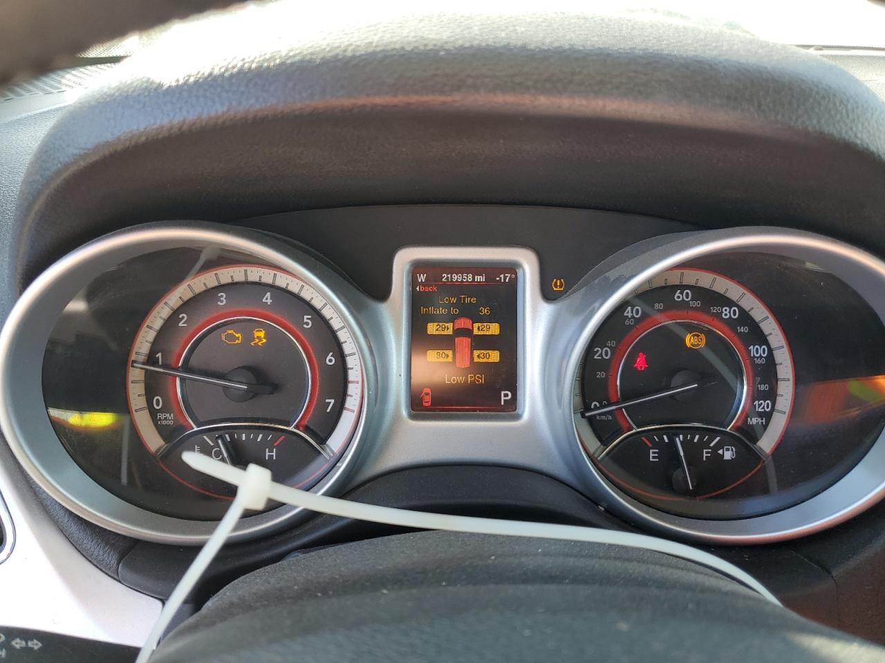 2013 Dodge Journey VIN 3C4PDCDG6DT688042 Copart auction photo, front end damage thumbnail 9