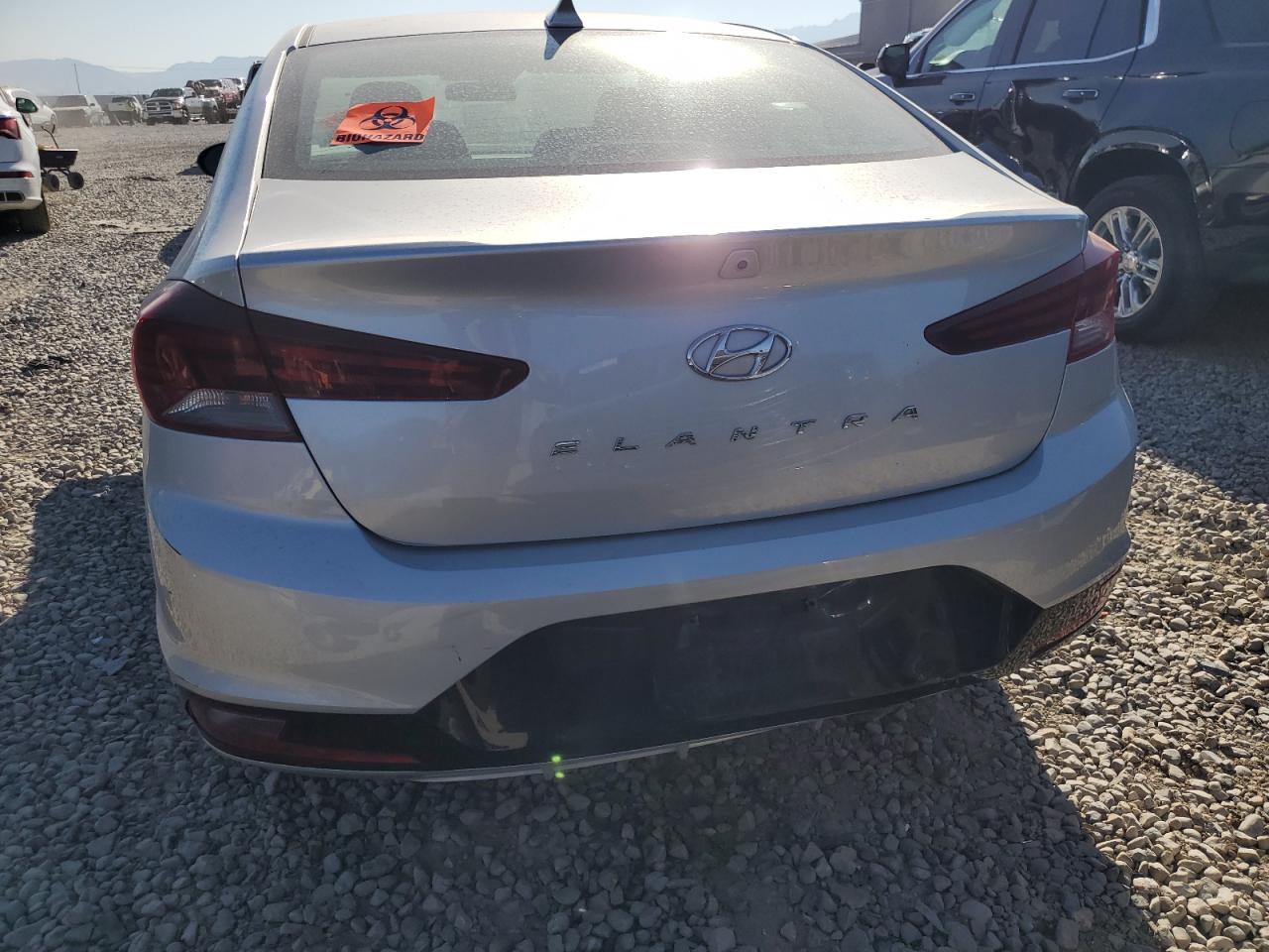 2019 Hyundai Elantra VIN 5NPD84LF2KH411584 Copart auction photo, front end damage thumbnail 6