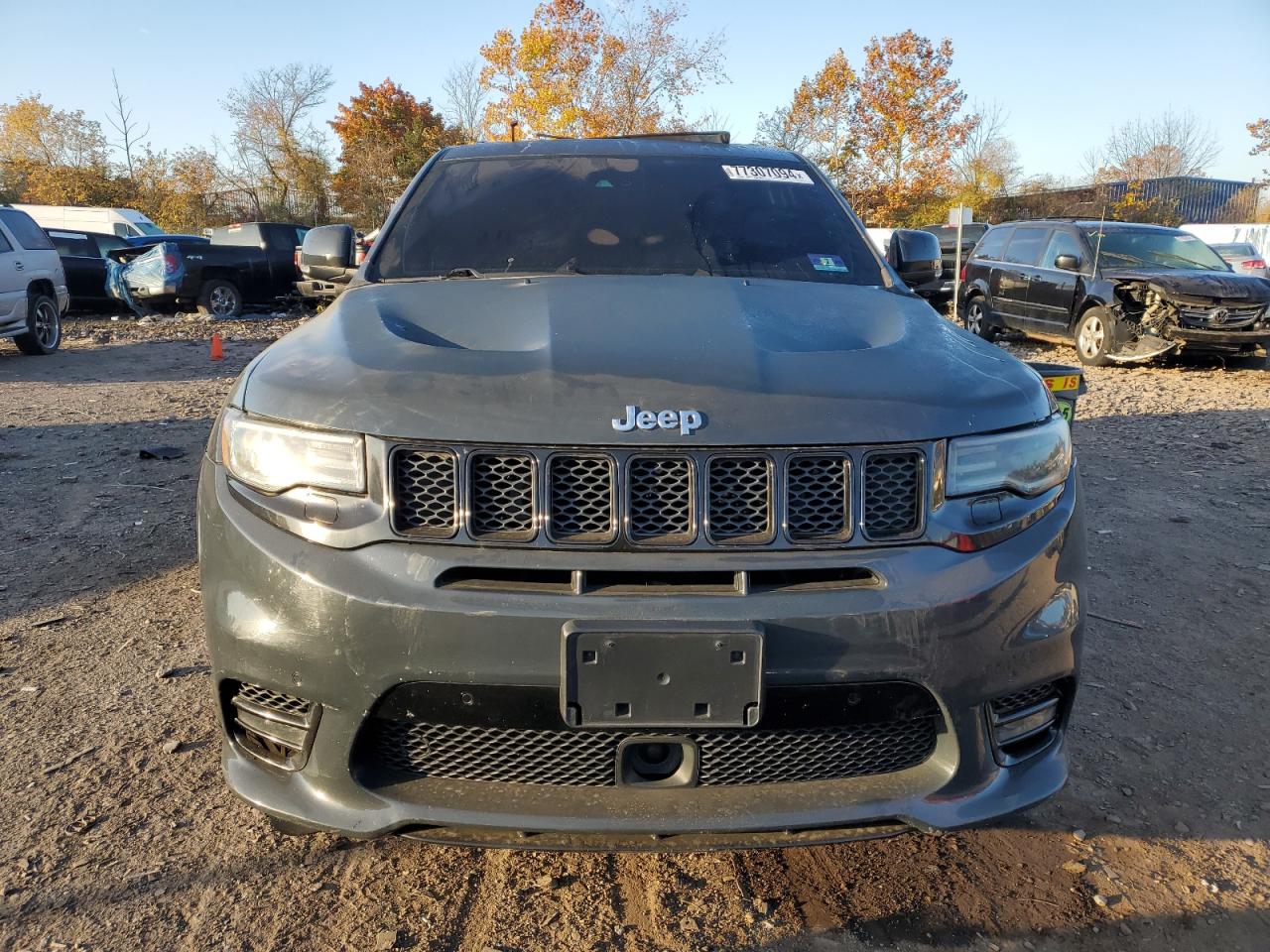 2017 Jeep Grand Cherokee VIN 1C4RJFDJ6HC867150 Copart auction photo, top/roof / vandalism damage thumbnail 5