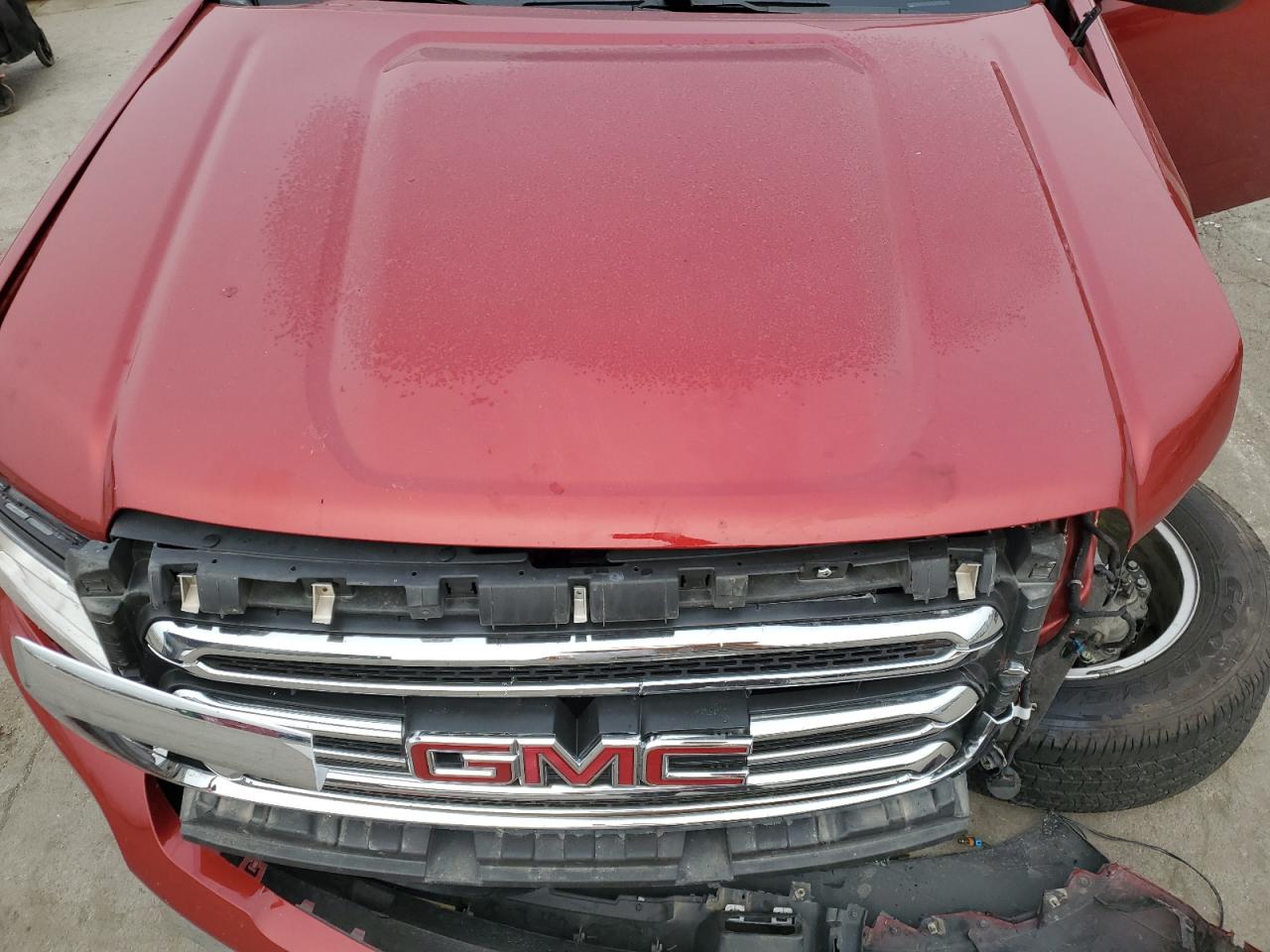 2015 GMC Canyon VIN 1GTH6CE39F1215532 Copart auction photo, front end / side damage thumbnail 12