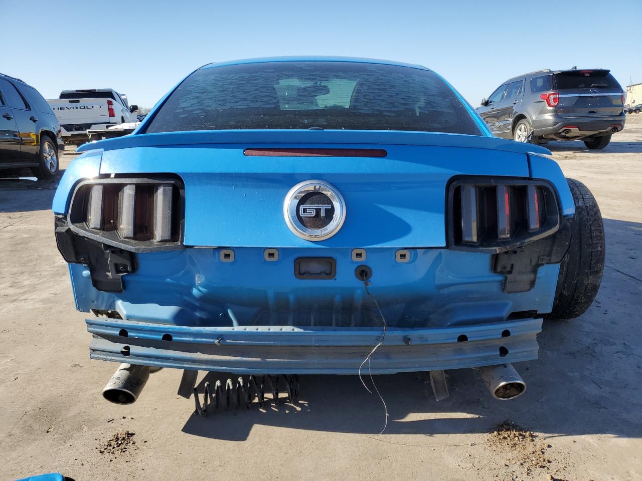 2011 Ford Mustang VIN 1ZVBP8CF0B5116790 Copart auction photo, all over / minor dent/scratches damage thumbnail 6
