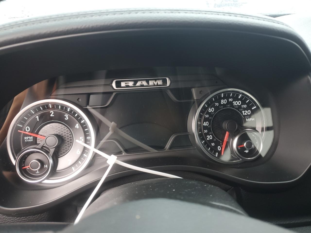 2019 RAM 1500 VIN 1C6RRERT2KN706536 Copart auction photo, water/flood damage thumbnail 9