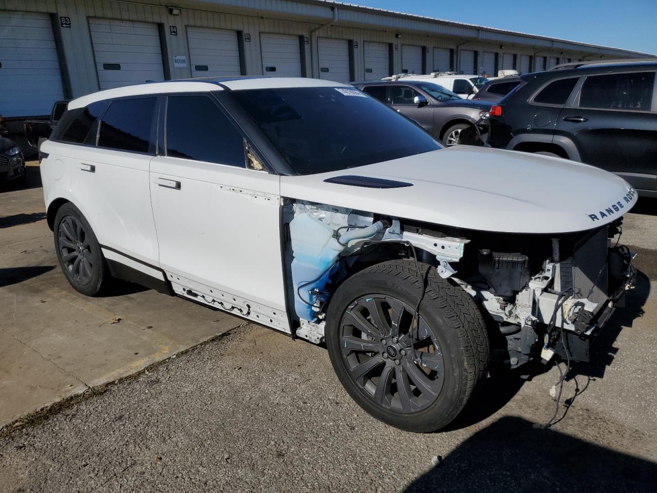 2018 Land Rover Range Rover VIN SALYL2RV3JA716710 Copart auction photo, front end / all over damage thumbnail 4