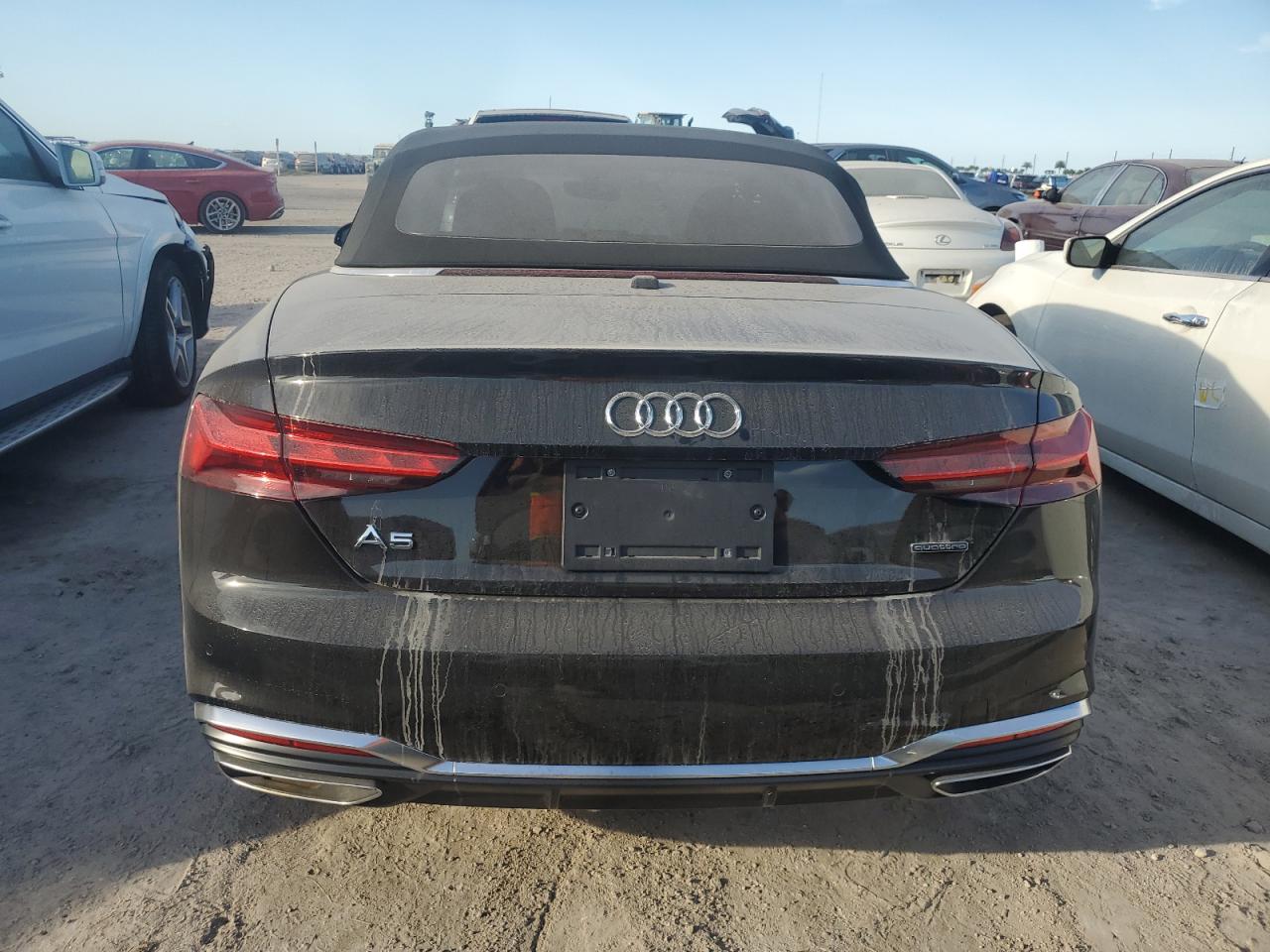 2023 Audi A5 VIN WAU4AGF53PN000496 Copart auction photo, water/flood damage thumbnail 6