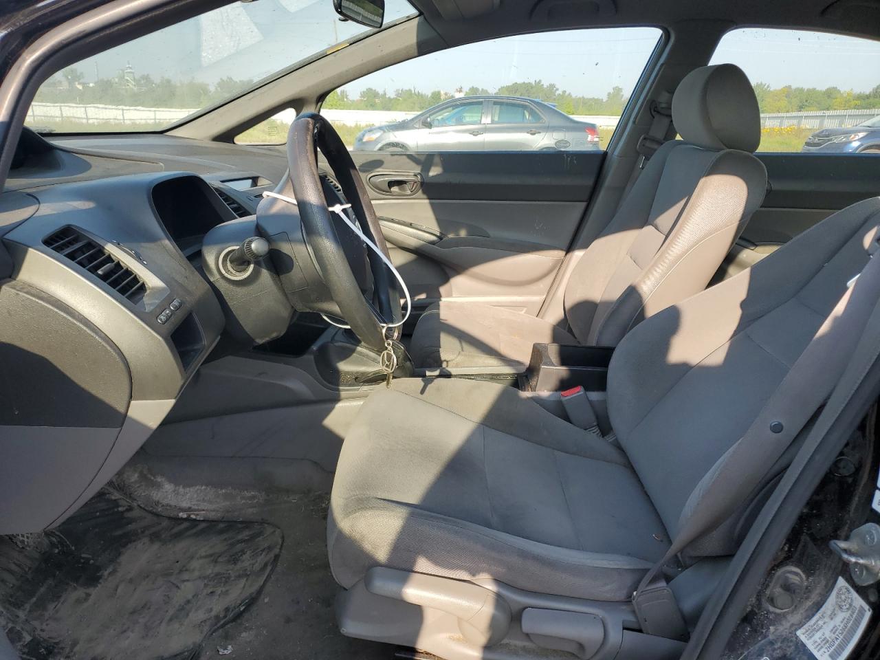 2008 Honda Civic VIN 2HGFA15268H028403 Copart auction photo, front end / side damage thumbnail 7