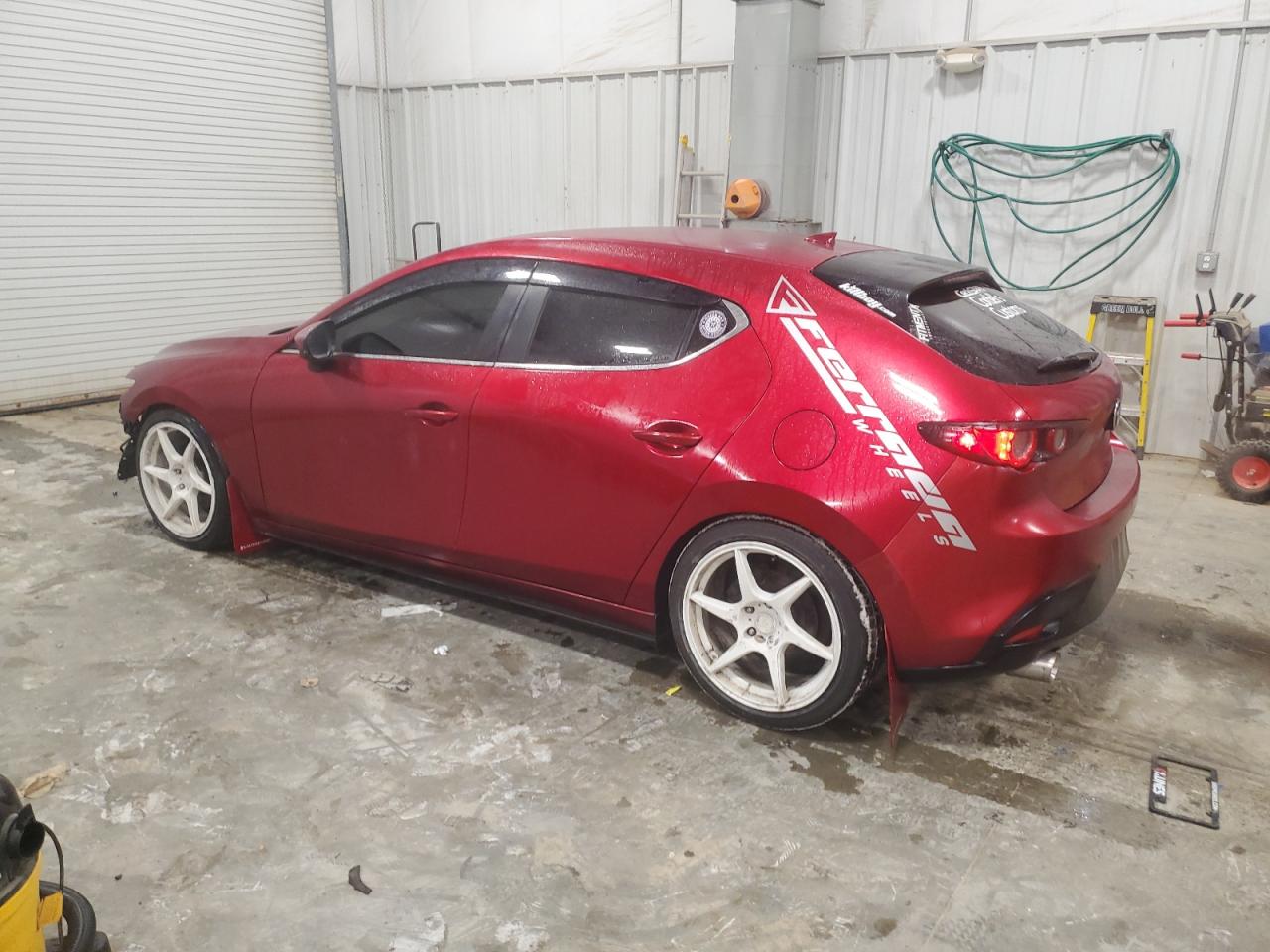 2019 Mazda 3 VIN JM1BPAMM4K1119738 Copart auction photo, front end damage thumbnail 2