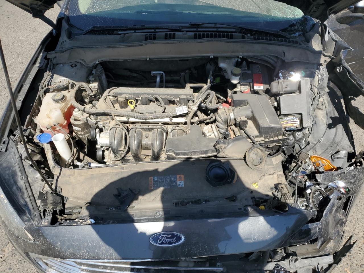 2019 Ford Fusion VIN 3FA6P0G75KR284730 Copart auction photo, all over damage thumbnail 11