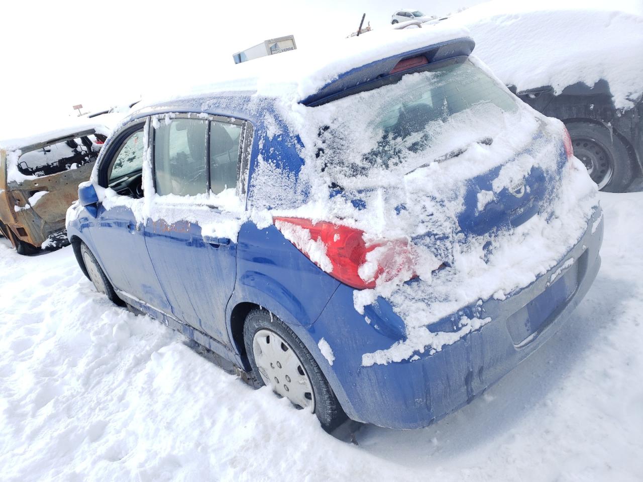 2009 Nissan Versa VIN 3N1BC13E89L487836 Copart auction photo, front end damage thumbnail 2