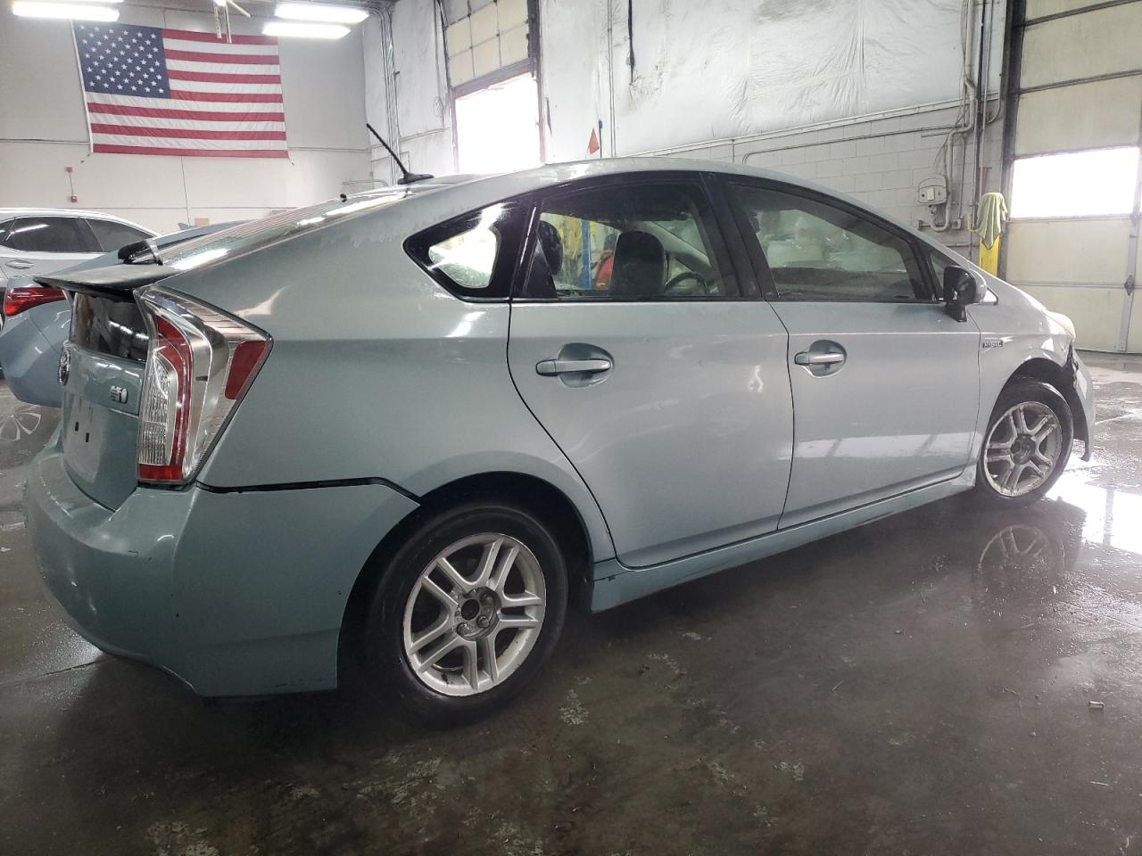 2012 Toyota Prius VIN JTDKN3DU0C5388959 Copart auction photo, front end / rear end damage thumbnail 3