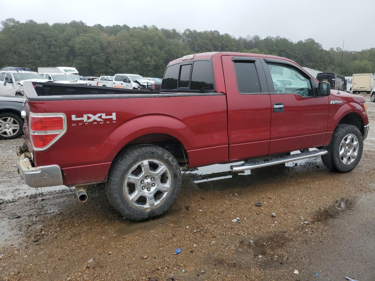 2014 Ford F-150 VIN 1FTFX1EF5EKE36072 Copart auction photo, undercarriage / side damage thumbnail 3
