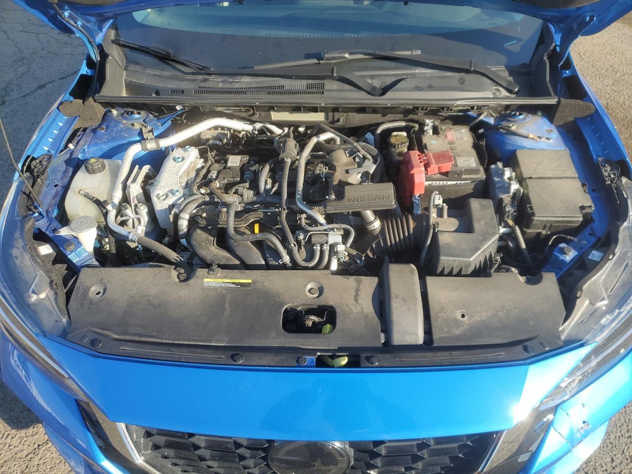 2021 Nissan Sentra VIN 3N1AB8DV5MY205802 Copart auction photo, side / front end damage thumbnail 13