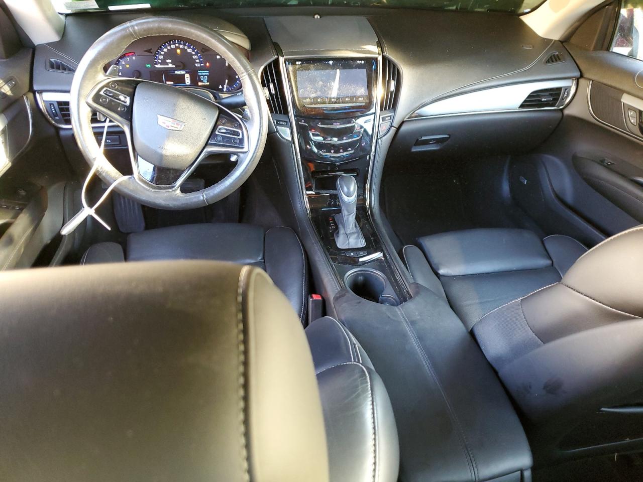 2015 Cadillac ATS VIN 1G6AH1RX8F0138934 Copart auction photo, front end / undercarriage damage thumbnail 8
