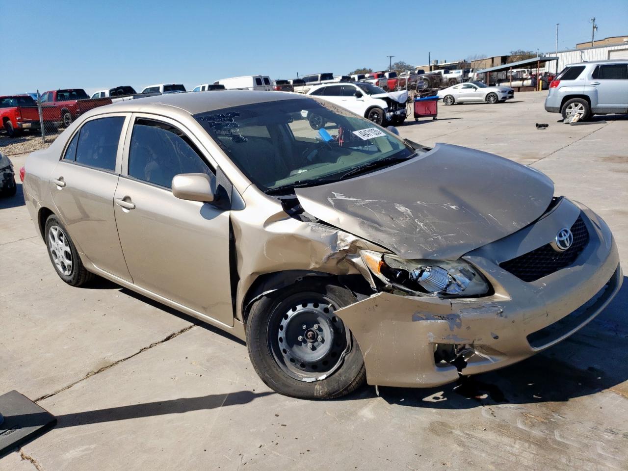 2010 Toyota Corolla VIN 1NXBU4EE1AZ228202 Copart auction photo, front end damage thumbnail 4
