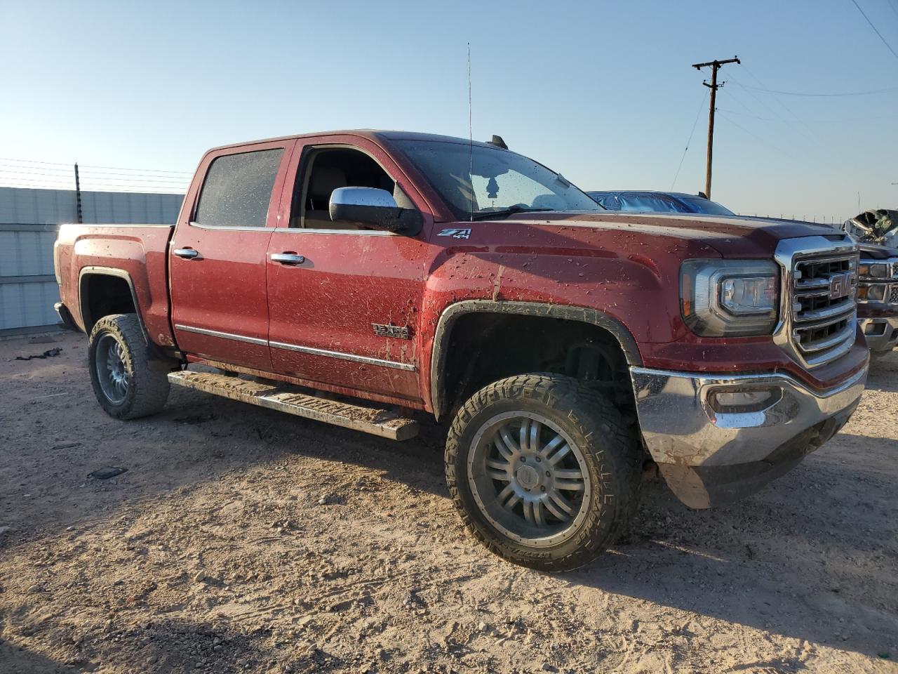 2018 GMC Sierra VIN 3GTU2NECXJG423533 Copart auction photo, water/flood damage thumbnail 4