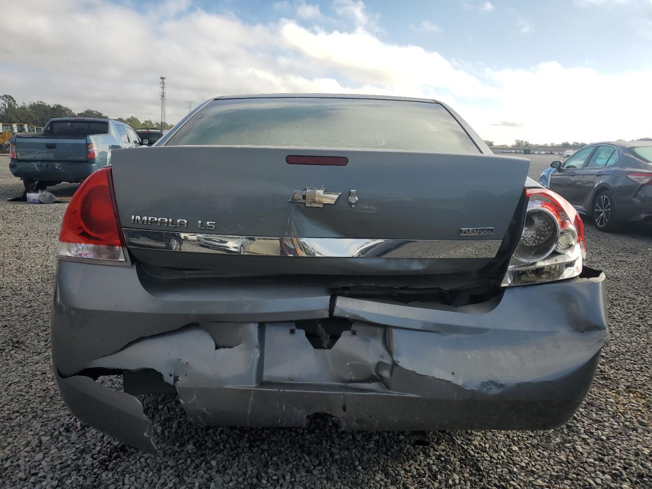 2009 Chevrolet Impala VIN 2G1WB57K091273751 Copart auction photo, rear end damage thumbnail 6