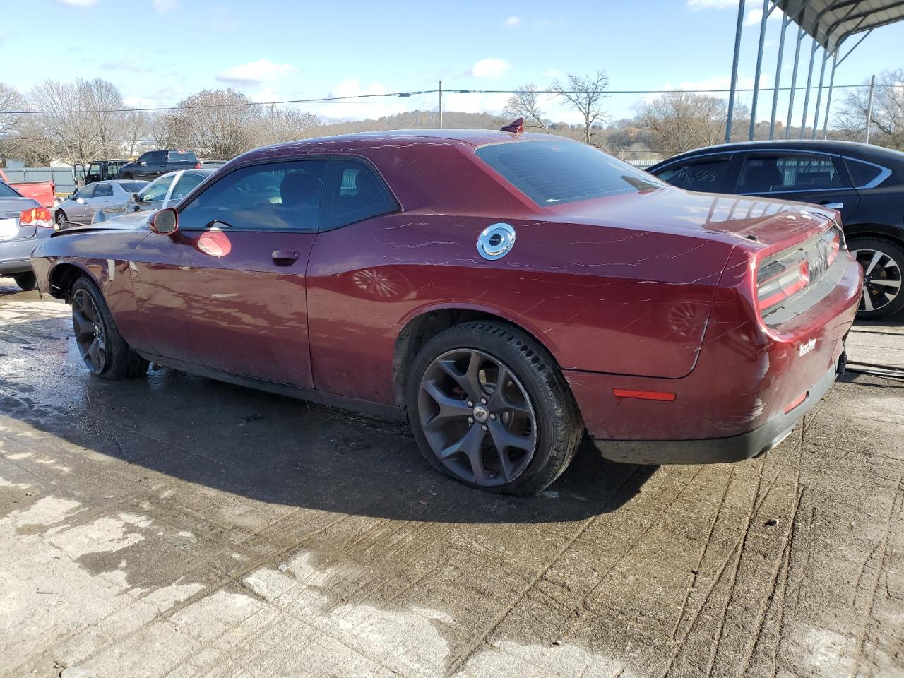 2018 Dodge Challenger VIN 2C3CDZAG5JH322104 Copart auction photo, front end / rollover damage thumbnail 2