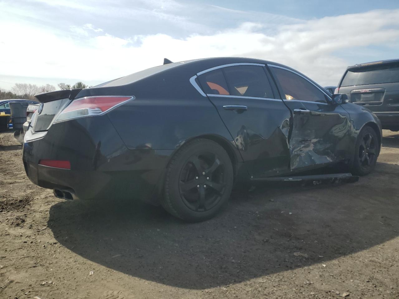 2010 Acura TL VIN 19UUA9F55AA005732 Copart auction photo, side damage thumbnail 3