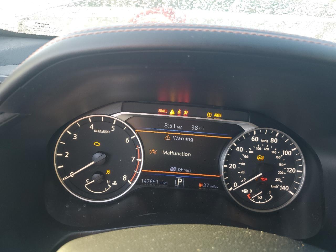 2019 Nissan Altima VIN 1N4BL4CV7KN317266 Copart auction photo, front end / side damage thumbnail 9