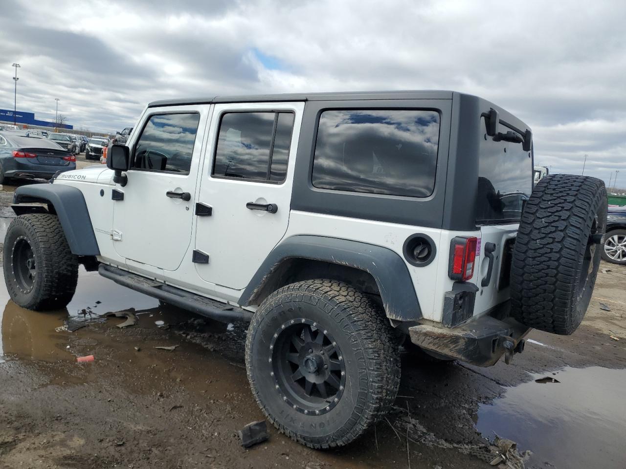 2017 Jeep Wrangler VIN 1C4BJWFG5HL511601 Copart auction photo, undercarriage / front end damage thumbnail 2