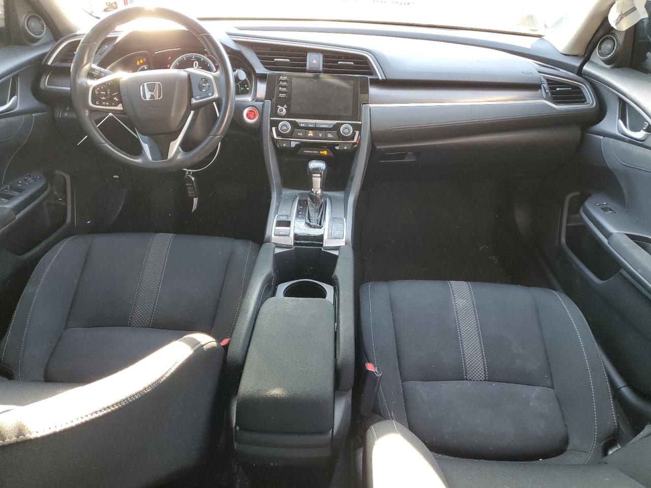 2019 Honda Civic VIN 19XFC1F34KE214377 Copart auction photo, rear end damage thumbnail 8