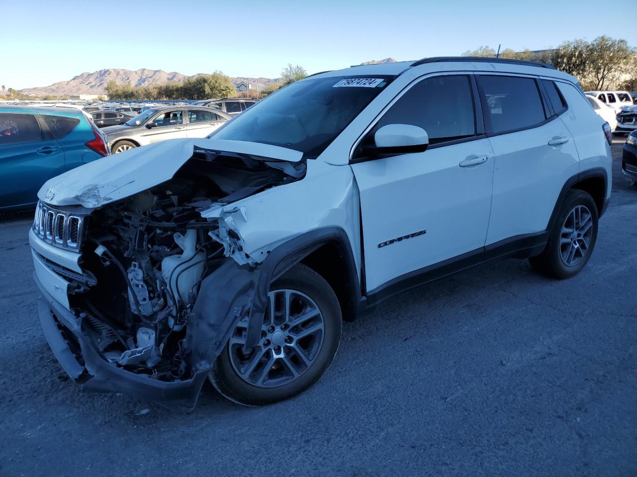 2017 Jeep Compass VIN 3C4NJCBB5HT643249