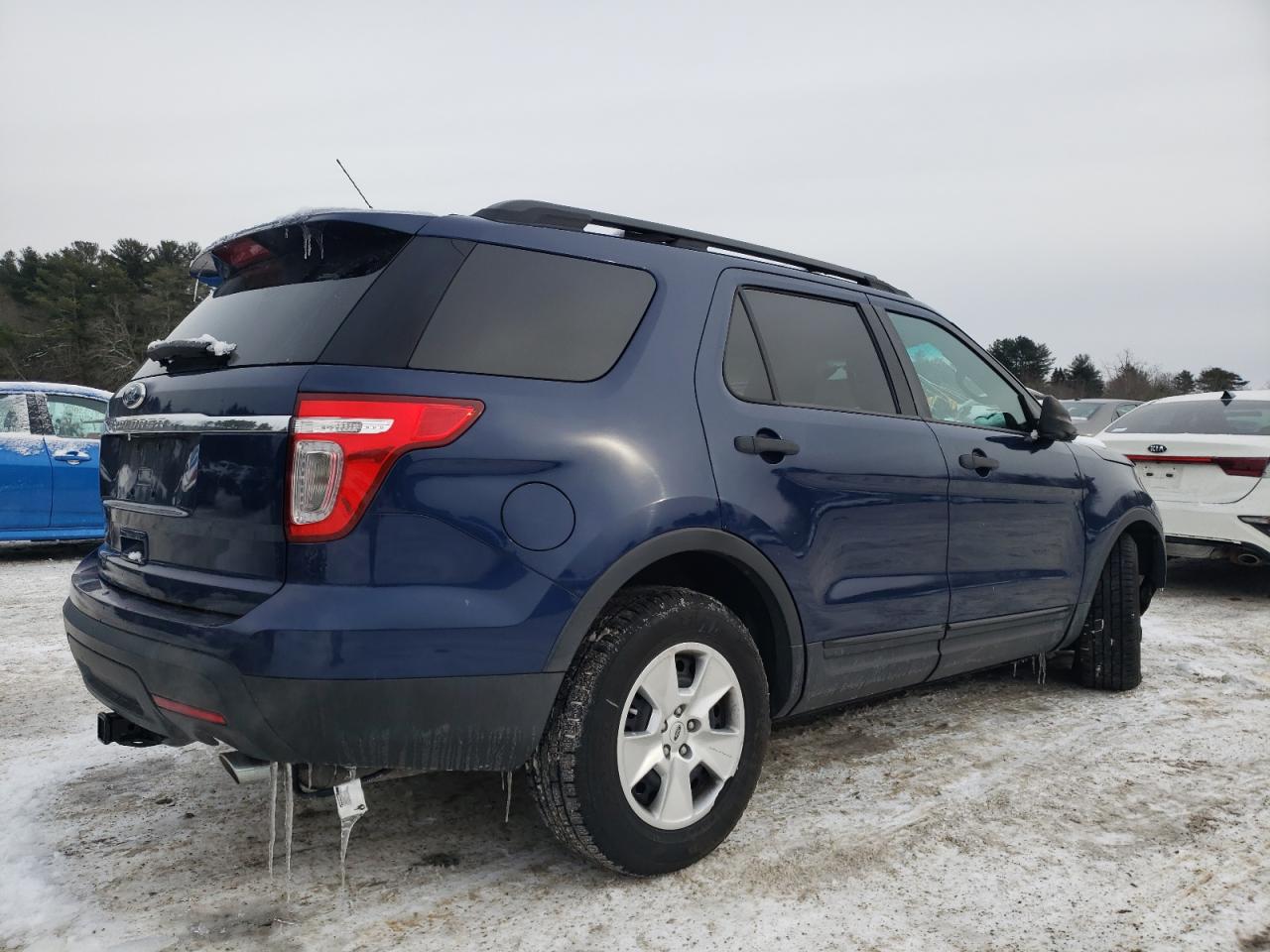 2012 Ford Explorer VIN 1FMHK7B86CGA18597 Copart auction photo, front end / top/roof damage thumbnail 3