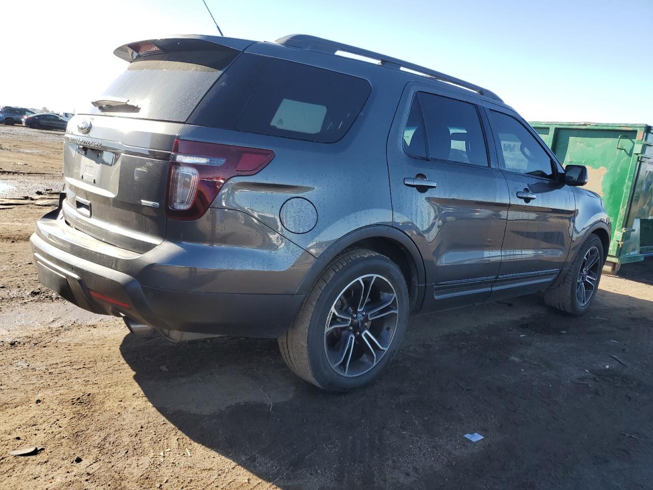 2015 Ford Explorer VIN 1FM5K8GT3FGB49979 Copart auction photo, rear end damage thumbnail 3