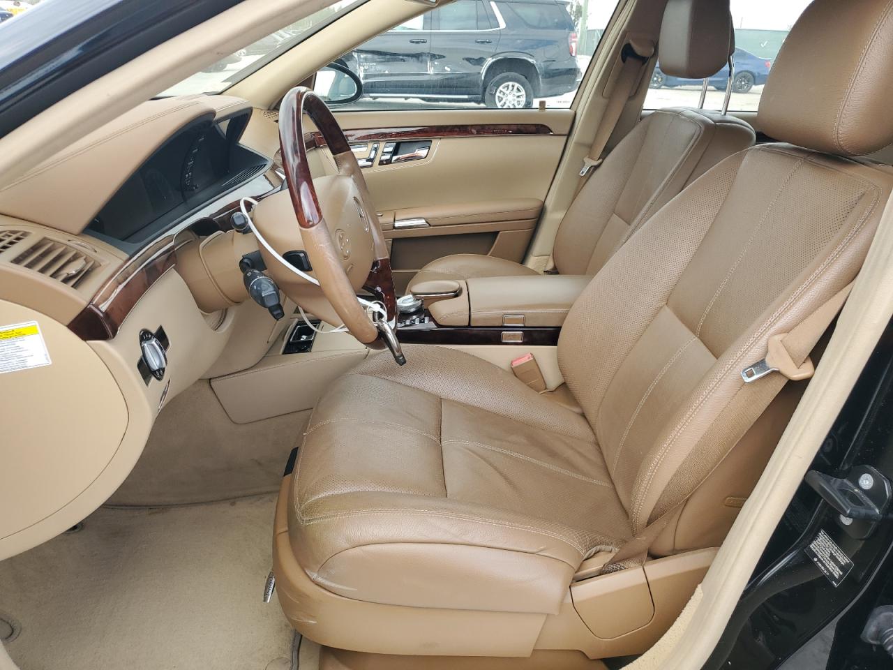 2008 Mercedes-Benz S-klasse VIN WDDNG71X68A186239 Copart auction photo, front end damage thumbnail 7