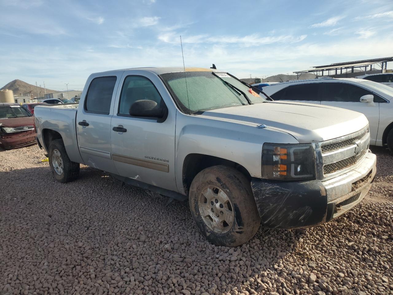 2013 Chevrolet Silverado VIN 3GCPKSE71DG100409 Copart auction photo, water/flood / rear end damage thumbnail 4