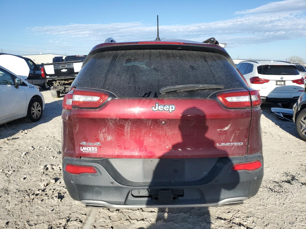2018 Jeep Grand Cherokee VIN 1C4PJMDXXJD599137 Copart auction photo, side / top/roof damage thumbnail 6